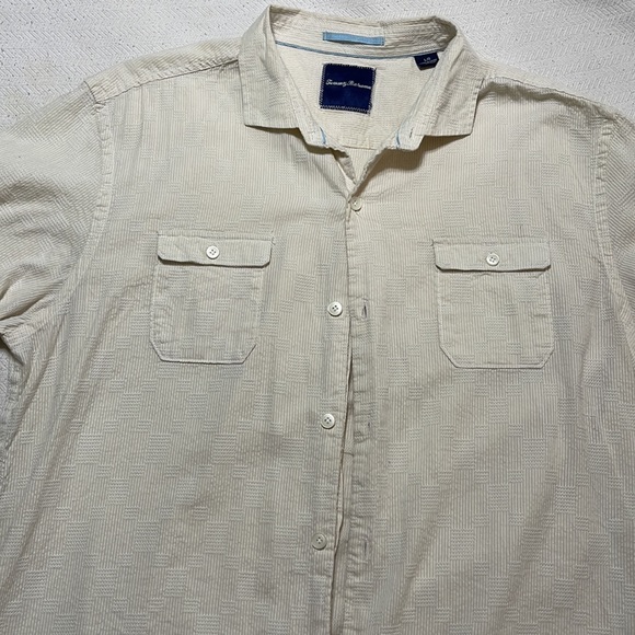 Tommy Bahamas linen shirt size L - Picture 2 of 8